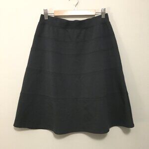 Isaac Mizrahi Live! Dusky Grey A-Line Jersey Skirt